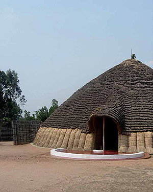 Museum of Rwanda ancient history in Nyanza-Rukari.