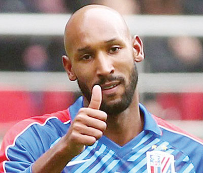 Former Chelsea striker Nicolas Anelka criticised the club for lack of support. Net photo.