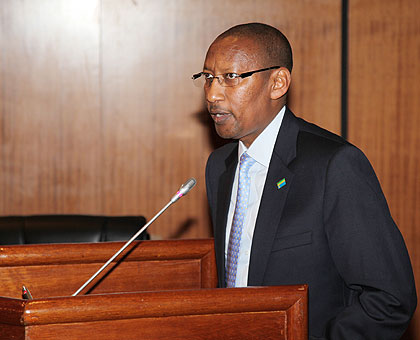 Finance Minister John Rwangombwa.