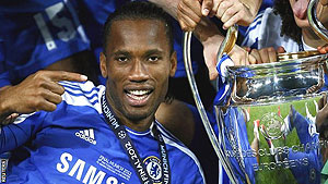 After helping Chelsea to Champions League glory, Drogba confirmed his departure. Net photo.