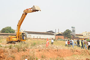 Work at the site had stalled due to several changes raised on the plan. The New Times / File.