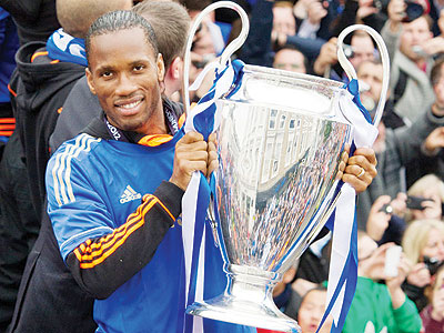 After eight years in West London, Chelsea have confirmed that talismanic striker Didier Drogba will leave the club this summer. Net photo.