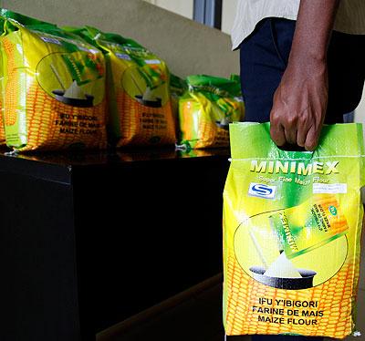 A MINIMEX product. Products should be registered Minister Francois Kanimba has advised. 