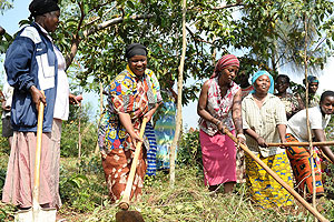 Women during Umuganda. The New Times / File.