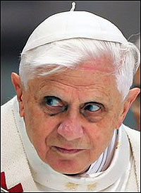 Pope Benedict. Net photo.