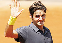 Roger Federer has won more grand slam matches than any other male player. Net photo.