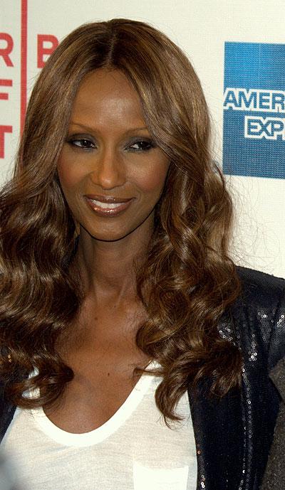 Teens are inspired by the slim figure of models like Iman to lose weight. Net Photo.