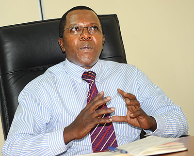 Robert Mathu, Executive Director of Capital Markets Authority. The New Times / File.