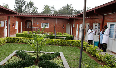 Kanombe Military Hospital, recently given 4-Star ranking. The New Times / File.