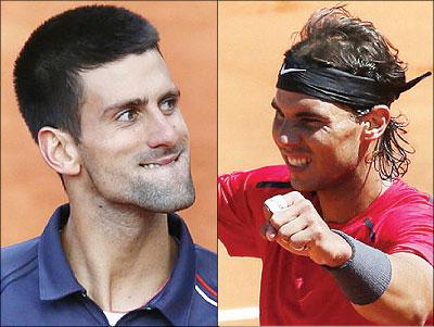 Nadal remains on course to win a seventh French Open title but faces a tough battle from World Number One Novak Djokovic. Net photo