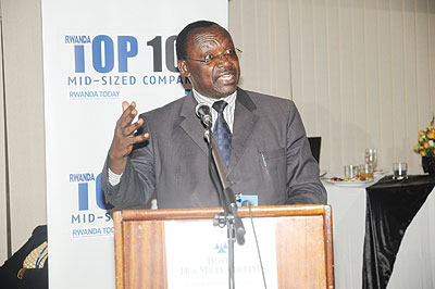 Supports competition: Minister of Trade and Industry, francois Kanimba. The  New Times / File. 