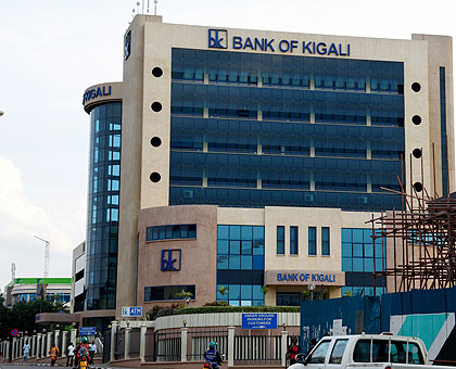 Bank of Kigali. Banks have been told to watch out for forged land titles. The New Times  / File.