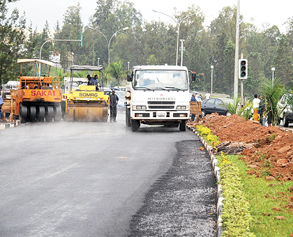 MEN AT WORK: MPs have called for more scrutiny on road works. The New Times / File.