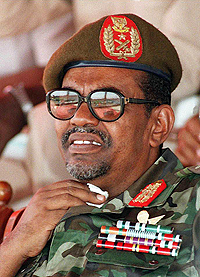 Sudan President Omar Al Bashir.