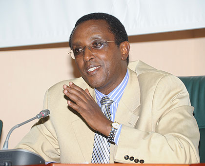 Education minister Dr Vincent Biruta. The New Times / File.