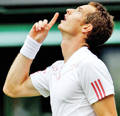 IN THE RACE: Andy Murray. Net photo.