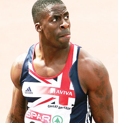 Dwain Chambers.