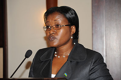 EAC Minister Monique Mukaruliza.