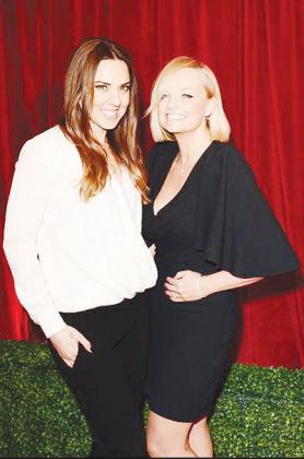 Mel C and Emma Bunton.