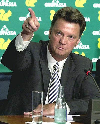 Louis van Gaal.