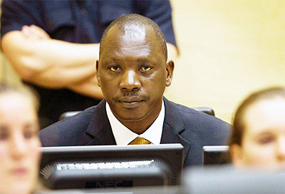 ICC convict Thomas Lubanga. The New Times/File.