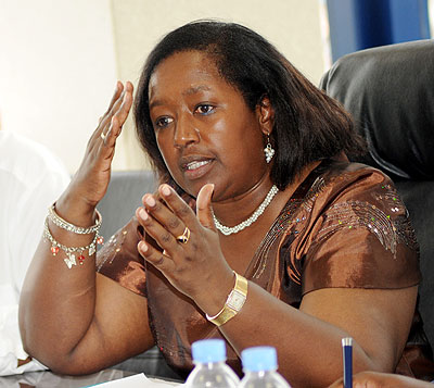 Minister Agnes Binagwaho.