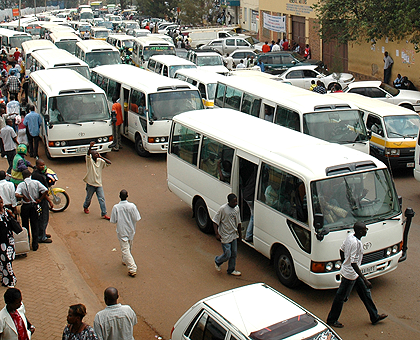 Public transport needs streamlining. The New Times / File.