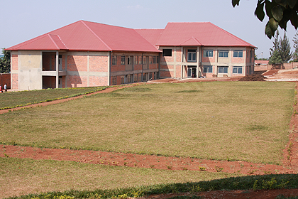 ACT complex under construction at New Life Bible church premises in Kicukiro District.  The New Times / Courtesy. 