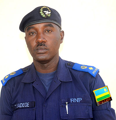 Police spokesperson Supt.Theos Badege.