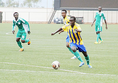 Bon Fils Kabandau2019s strike helped Rwanda U-20 defeat Nigeria U-20 in an international friendly match played yesterday at Stade de Kigali. The New Times/J. Mbanda.