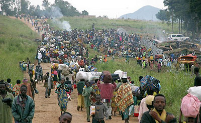 Thousands Flee Fighting in Eastern Congo. Net photo.