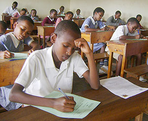 School children in class. The New Times / file.