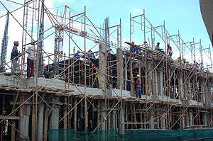 Construction is one the sectors attracting foreign investments. The New Times / File.