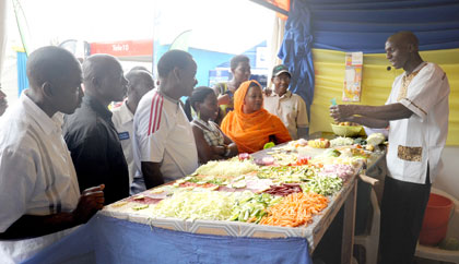 A stand at the International Trade Fair 2012 . The New Times / File.