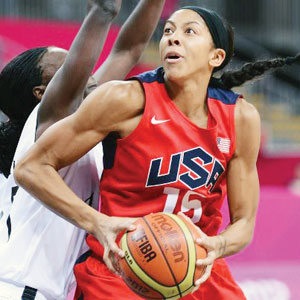 USAu2019s Candace Parker.