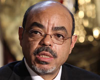 Meles Zenawi. 