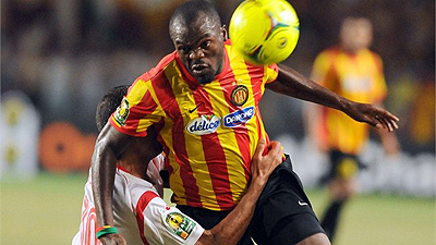 Esperance du Tunis will rely on striker Moussa Maazou for goals against archrivals Etoile du Sahel on Sunday. Net photo.