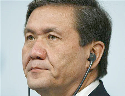 President of Mongolia Nambaryn Enkhbayar looks on during  a plenary session. Net Photo.