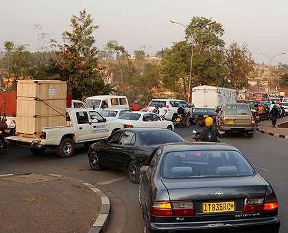 Traffic congestion should be alleviated after the road works. The New Times / File.