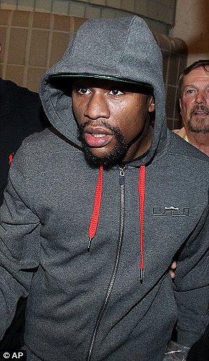 Floyd Mayweather spent two months in jail. Net photo.