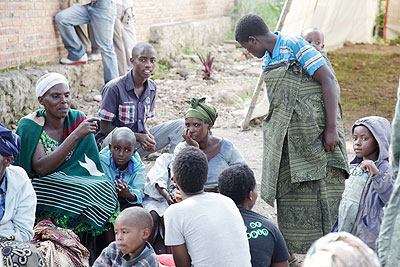 Refugees from DRC. The New Times / File.