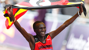 Stephen Kiprotich, Ugandan Olympic Gold medal holder. Net photo.