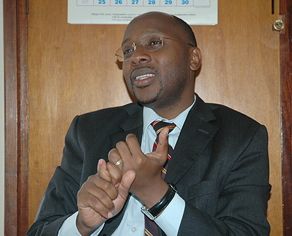 Rwandan Ambassador to Belgium Robert Masozera.