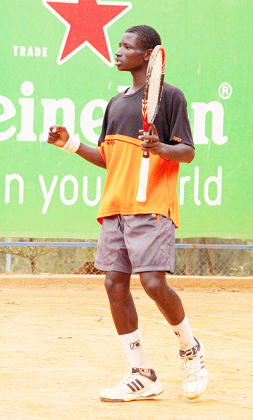 Top seed Ernest Habiyambere was seeking to add  the third leg title to the first two legs, but it wasnu2019t to be. The New Times/T. Kisambira.