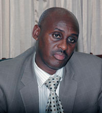 PSF deputy CEO, Gerard Nkusi Mukubu.