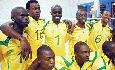 RWANDA's sitting volleyball team is working towards being in good shape ahead of the Paralympics Games that start on August 29 in London.  The New Time / Courtsey.