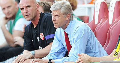 Arsene Wenger expects to make another signing before the transfer window closes. Net photo.