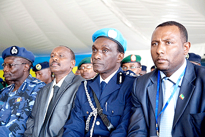 Delegates at the Police Command Post Exercise in Kigali last week. The New Times/Timothy Kisambira.