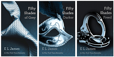  Fifty Shades triology. Net photo.