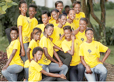 Miss Rwanda 2012 Contestants. The NewTimes / File